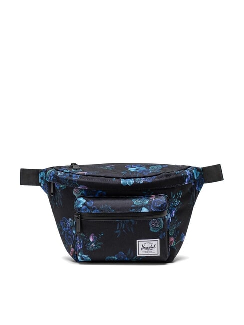 HERSCHEL POP QUIZ Riñonera con bolsillo noche floral - Riñoneras