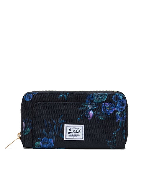 HERSCHEL THOMAS Cartera mediana con cremallera noche floral - Carteras Mujer
