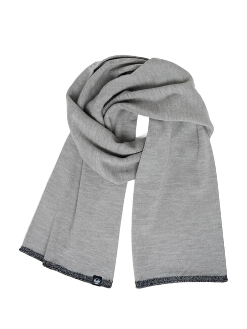 HERSCHEL ELMER Bufanda gris claro jaspeado - Bufandas