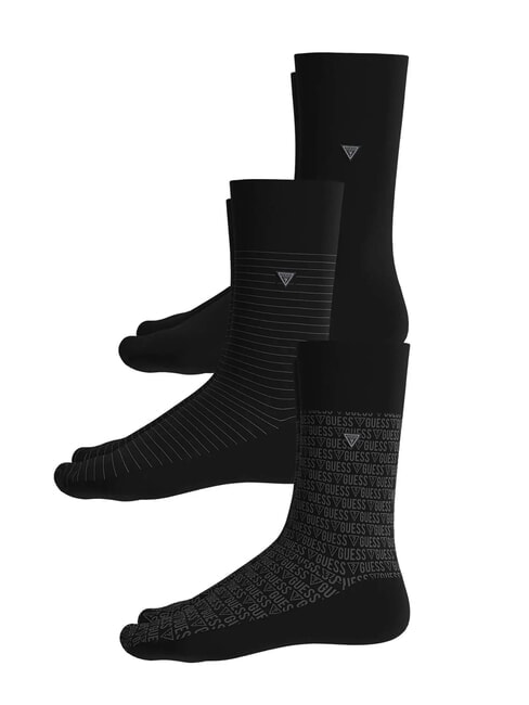 GUESS 3PACK 3 pares de calcetines jetbla - Calcetines de hombre
