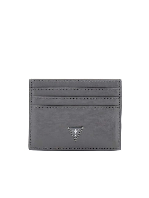 GUESS MILANO Tarjetero plano gris - Carteras Hombre