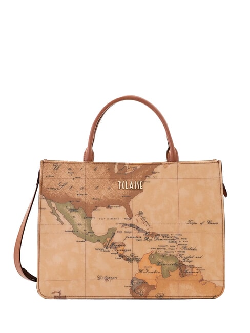 ALVIERO MARTINI PRIMA CLASSE GEO CLASSIC Bolso de mano con bandolera NATURAL - Bolsos Mujer