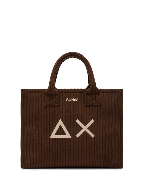 SUN68 CALI CORDUROY Bolso de mano, con bandolera Marrón - Bolsos Mujer