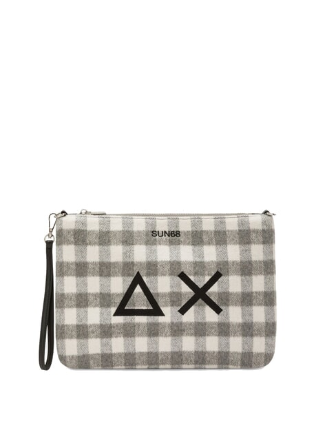 SUN68 TARTAN Bolso de mano con poliserina y bandolera gruñido - Bolsos Mujer