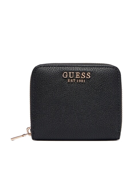 GUESS GREGORIA Cartera pequeña con cremallera NEGRO - Carteras Mujer