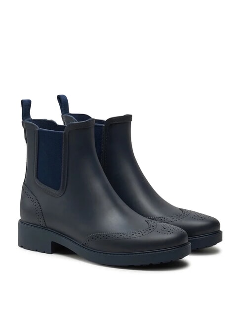 RALPH LAUREN PRESLIE Botas de goma de los Beatles marina de guerra - Zapatos Mujer