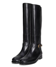 RALPH LAUREN BROOKE TALL 2 Botas altas de cuero - Zapatos Mujer