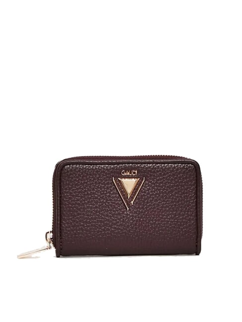 GAUDÌ BEA WINTER Cartera mediana con cremallera vino - Carteras Mujer