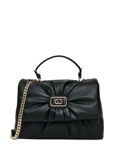 GAUDÌ ELISA Bolso maletín con bandolera NEGRO - Bolsos Mujer