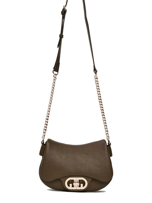 GAUDÌ ELLA Bolso de hombro con solapa MILITAR - Bolsos Mujer