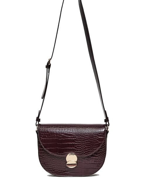 GAUDÌ EVELYN COCCO Bolso de hombro mediano estampado vino - Bolsos Mujer