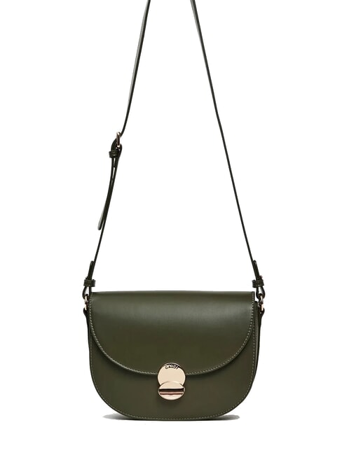 GAUDÌ EVELYN Bolso de hombro mediano con solapa MILITAR - Bolsos Mujer