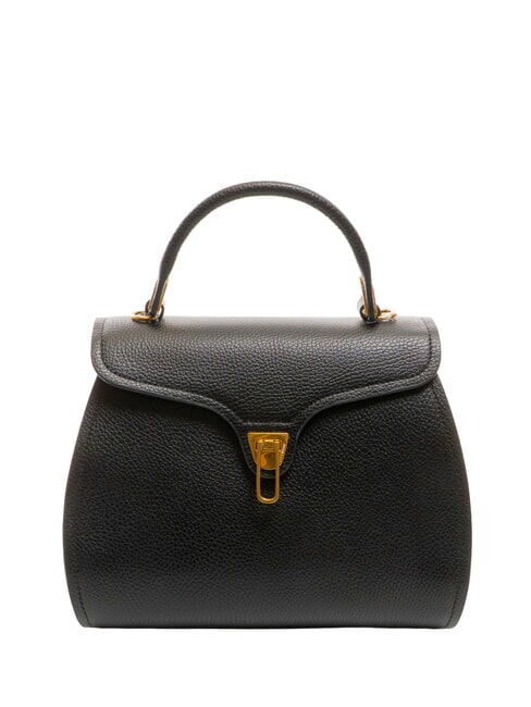 COCCINELLE MARVIN Bolso de piel con bandolera negro - Bolsos Mujer