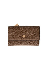 BORBONESE VITE COATED OP Cartera mediana con solapa - Carteras Mujer