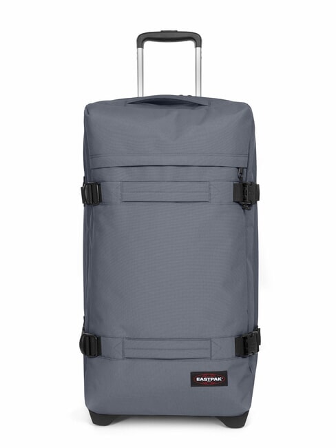 EASTPAK TRANSIT'R M carro de tamaño mediano gris adoquín - Trolley Semirrígidos
