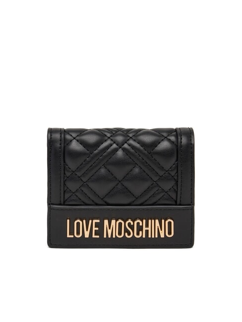 LOVE MOSCHINO QUILTED Cartera pequeña negro - Carteras Mujer