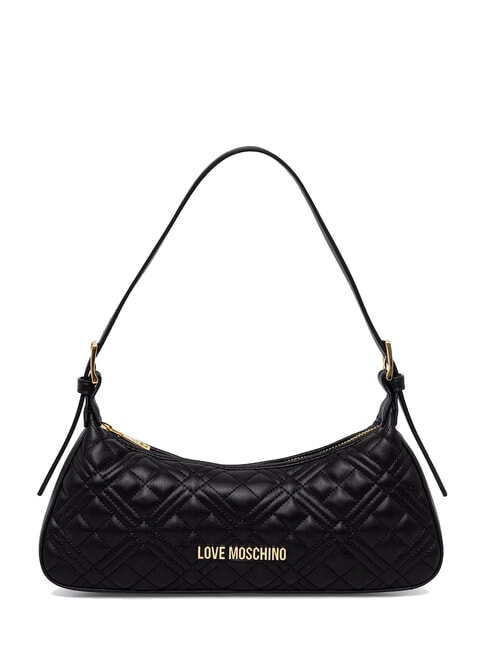 LOVE MOSCHINO QUILTED Bolso de hombro negro - Bolsos Mujer