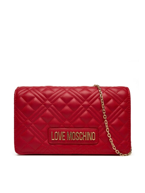 LOVE MOSCHINO SMART DAILY Bolso de mano con bandolera metálica ROJO - Bolsos Mujer