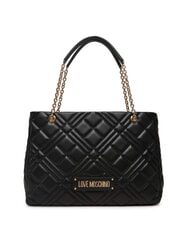 LOVE MOSCHINO QUILTED Bolsa de compras con asas de cadena - Bolsos Mujer