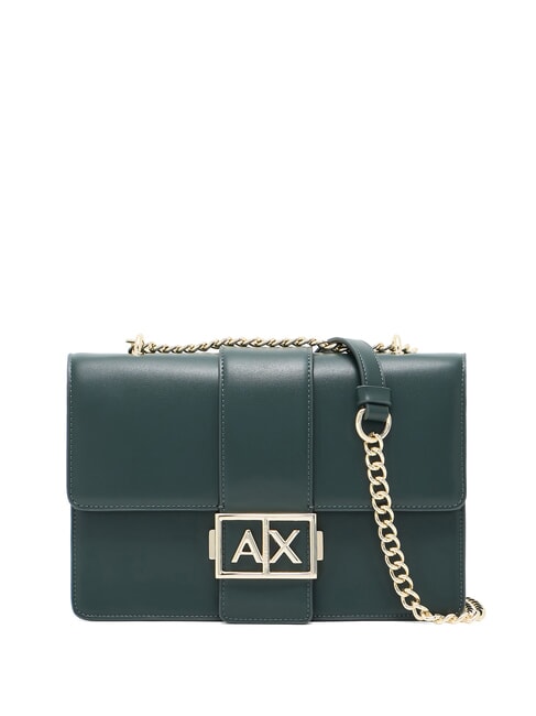 ARMANI EXCHANGE JODIE Bolso convertible mediano batir el verde - Bolsos Mujer