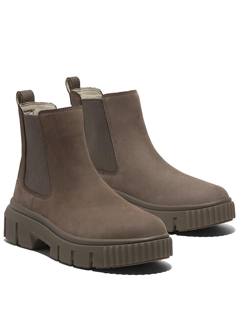 TIMBERLAND GREYFIELD Botines nubuck marrón medio - Zapatos Mujer