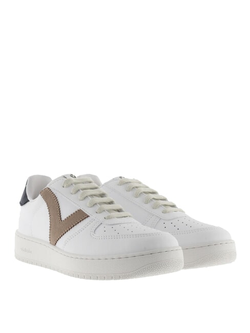 VICTORIA MADRID Zapatillas con detalles en contraste cuarzo - Zapatos Mujer