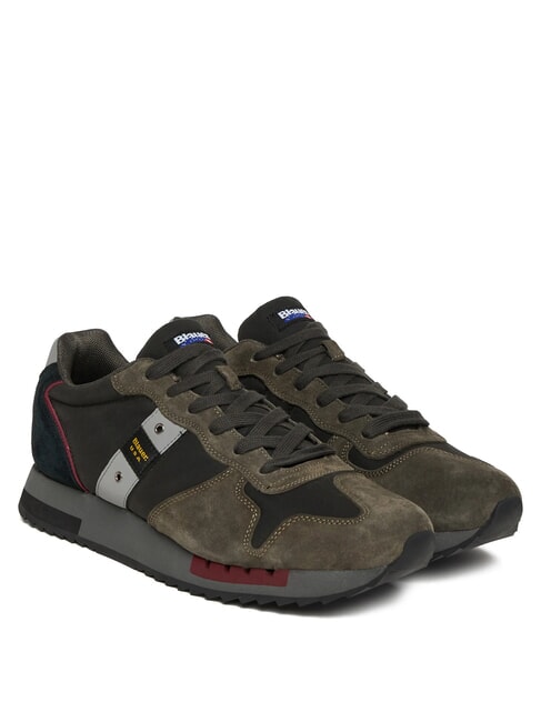 BLAUER QUEENS  Zapatillas deportivas para hombre negro/militar - Zapatos Hombre