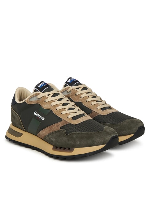 BLAUER RYDER  Zapatillas militar/marina - Zapatos Hombre