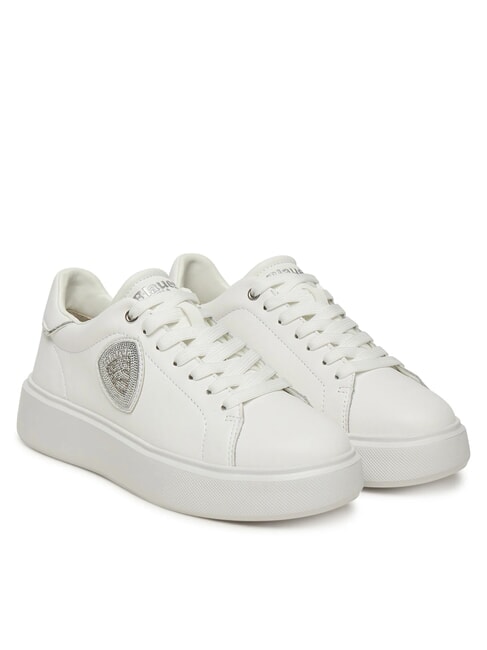 BLAUER VENUS  Zapatillas de cuero blanco - Zapatos Mujer