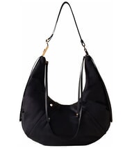 BORBONESE FOLD Bolsa de hombro negro oscuro - Bolsos Mujer - 1