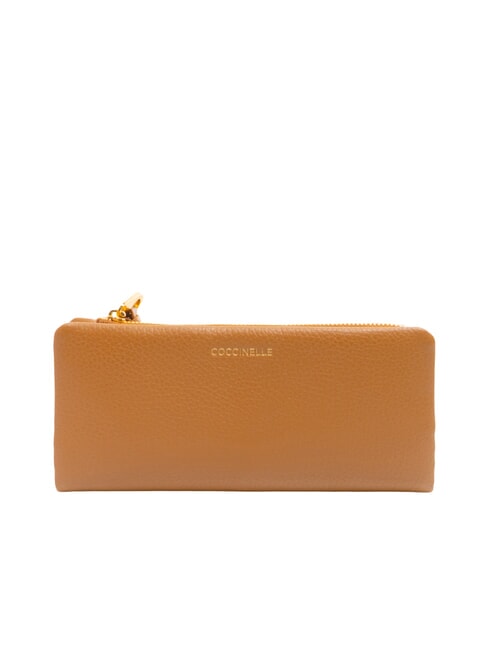 COCCINELLE SOFTY Cartera grande de cuero CUIR - Carteras Mujer