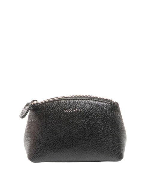 COCCINELLE AGATEA Estuche de belleza de cuero negro - Carteras de mano & Neceser