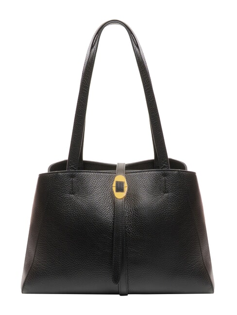 COCCINELLE CHARA Bolso de hombro de piel negro - Bolsos Mujer