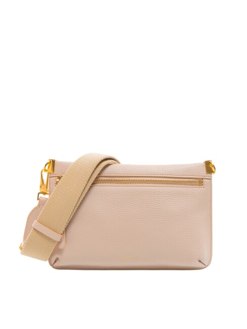 COCCINELLE HYLE Bolso bandolera pequeño de piel plano rosetas - Bolsos Mujer