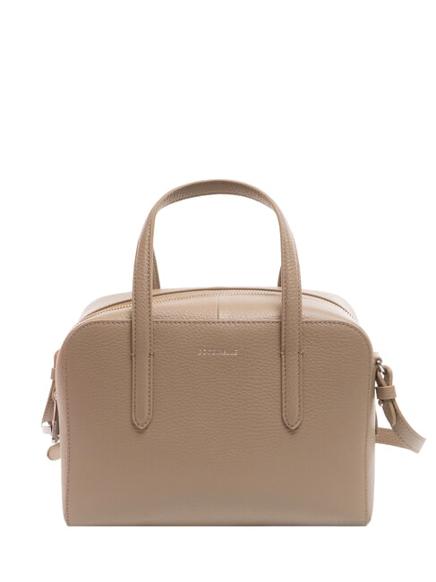 COCCINELLE SWAP Bolso de piel tipo cartera con bandolera topo cálido - Bolsos Mujer