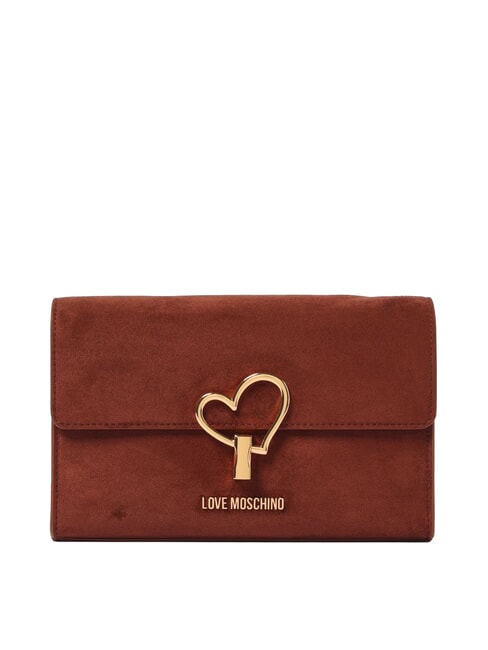 LOVE MOSCHINO SMART DAILY Bolso de hombro con solapa óxido - Bolsos Mujer