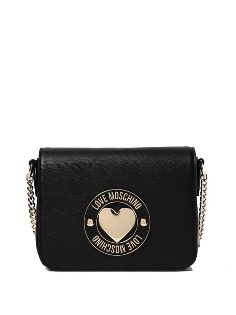 LOVE MOSCHINO CUPID Mini bolso de hombro negro - Bolsos Mujer