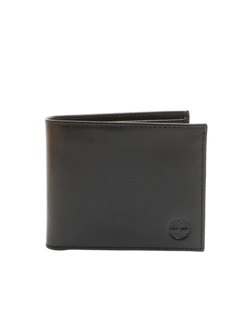 TIMBERLAND BASIC Cartera de cuero de 6 cc negro - Carteras Hombre