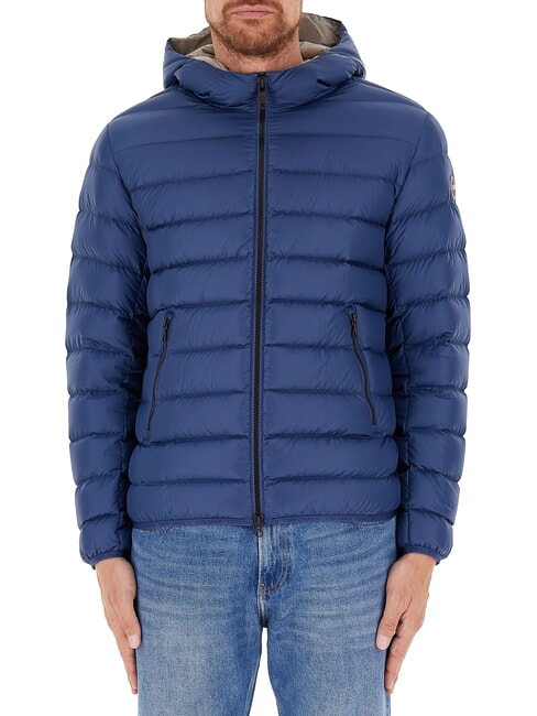 COLMAR E-CONCRETE Chaqueta de plumas con capucha café azul oscuro - Chaquetas de plumas para hombre