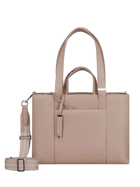 SAMSONITE BRIGHTBEYOND  Bolsa para PC con correa para el hombro BEIGE - Maletines de Trabajo