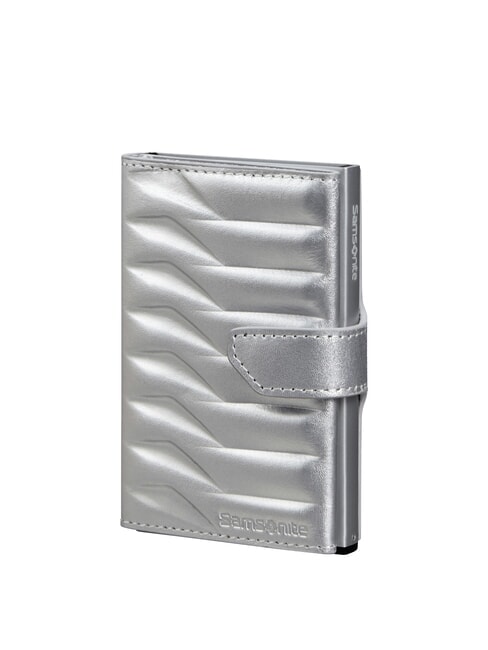 SAMSONITE ALU FIT Cartera con tarjetero deslizable SILVER - Carteras Hombre