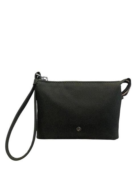 SAMSONITE POUCHY Mini clutch con 3 compartimentos NEGRO - Bolsos Mujer