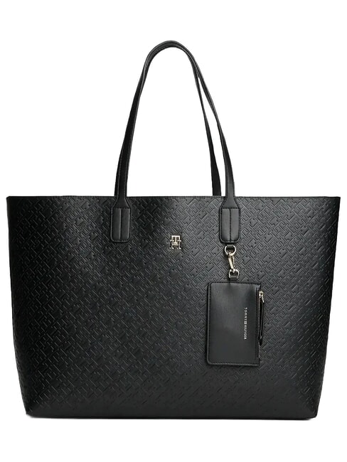 TOMMY HILFIGER TH ICON Maxi Shopper negro - Bolsos Mujer