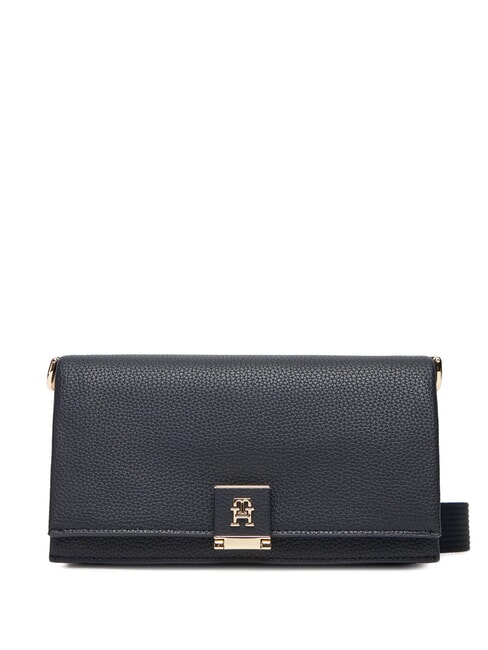 TOMMY HILFIGER TH HER Mini bolso de hombro azul espacial / negro - Bolsos Mujer