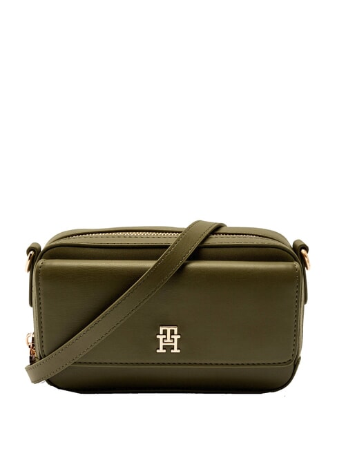 TOMMY HILFIGER TH ICON Mini bolso de hombro Huntsman Green - Bolsos Mujer