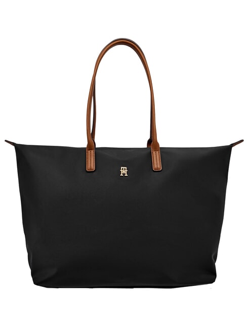 TOMMY HILFIGER POPETTE Bolso de hombro maxi negro - Bolsos Mujer