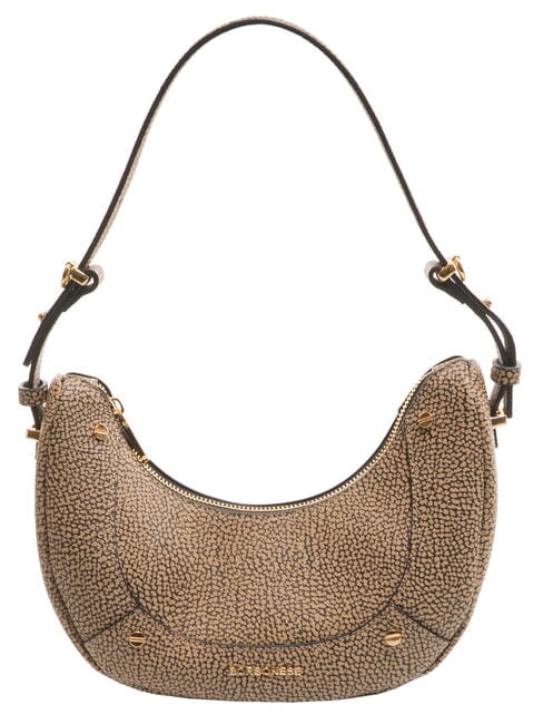 BORBONESE FRAME  Bolso de hombro, con correa para el hombro op natural / negro - Bolsos Mujer