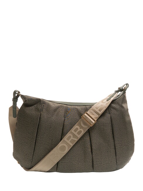 BORBONESE CROISSANT HOBO MEDIUM Bolso de hombro, con bandolera laurel - Bolsos Mujer