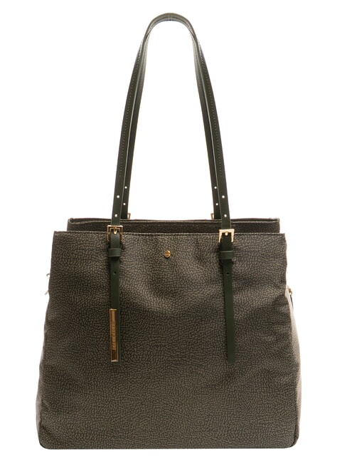 BORBONESE L'ECOLE NYLON  Bolso de hombro, con bandolera laurel - Bolsos Mujer