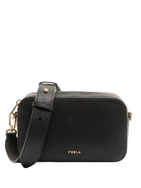 FURLA PETUNIA Mini bolso de hombro negro - Bolsos Mujer